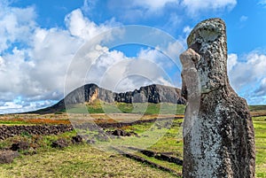 Moai at Ahu Tongariki photo