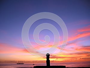 Moai of Easter Island