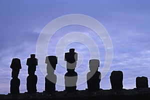 Moai- Easter Island, Chile