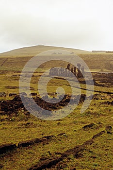 Moai- Easter Island, Chile