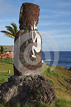 Estatua pascua de resurrección isla 