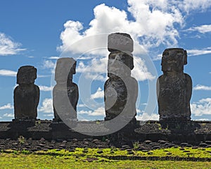 Moai Statues, Easter Island