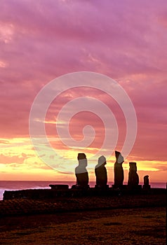 Moai statues- Easter Island