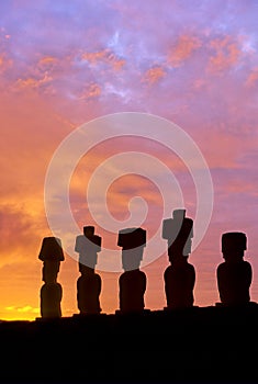 Moai statues- Easter Island