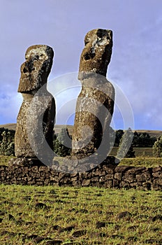 Moais- Easter Island, Chile