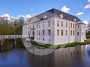 Moated castle in Dornum