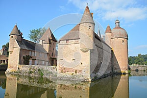 Moated Castle La Clayette