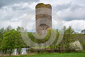 Moated castle, Wasserburg Baldenau, Germany