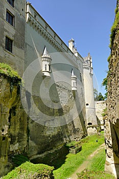 The moats of BrÃ©zÃ© castle