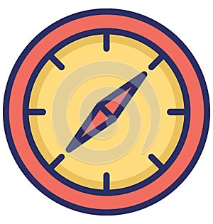 Analog device Isolated Vector icon that can easily modify or edit