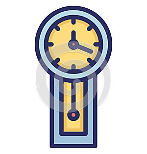 Analog device Isolated Vector icon that can easily modify or edit