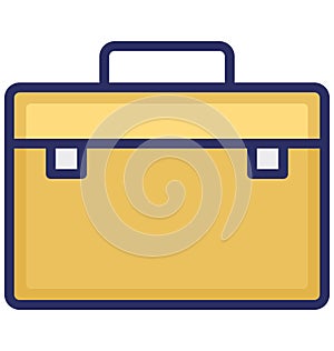 Bag Isolated Vector icon that can easily modify or edit