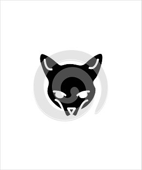 Fox icon,flat design fox icon,best illustration design fox icon.