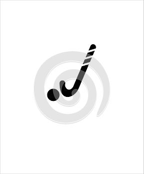 Hockey with ball icon,vector best illustration flat design icon,sport flat design icon. photo