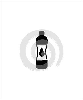 Water bottle flat icon,plastic bottle icon,vector best flat icon.