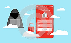 Illustration of fraud and scammers