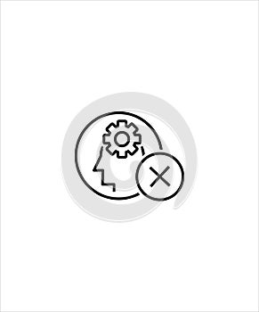 No skill icon,vector best line icon,no human skill icon.