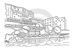 Vector illustration landscape