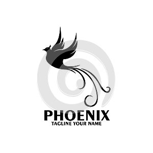 Little phoenix design animal vector