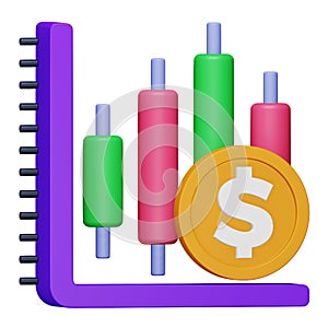 Average 3d rendering isometric icon.