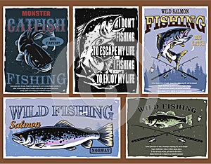 Fishing Poster Design For Print