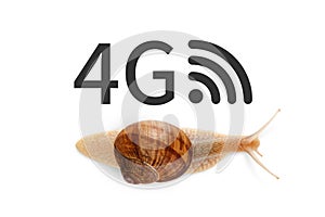 Mobile 4G network technology cellular networks concept. Internet High speed mobile broadband. Wireless cellular Signaling data.