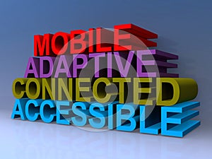 Mobile adaptive connected accessible