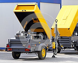 Mobile air compressor