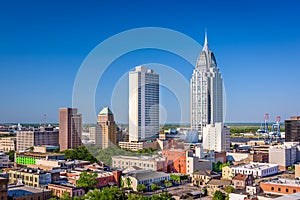 Mobile, Alabama Skyline