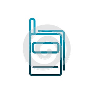 Mobile antenna device technology communications gradient line