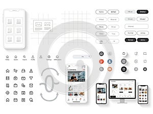 Mobile app design and development workflow