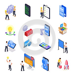 Mobile App Development Icons