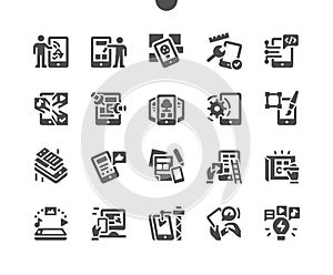 Mobile app development. Software API prototyping and background testing.