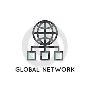 Mobile and App Development tools and processes, Global Network, Storage, Hosting and Mapping, Link, Connection