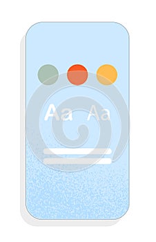 Mobile app development vector concept