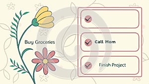 Mobile app interface mockup, UI design and user experience vector design Generative AI