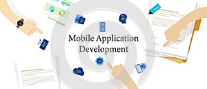 mobile application development create programming software business technology online