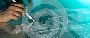 Mobile Application Development and Software Programming Visualization on Smartphone