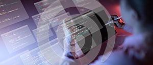 Mobile Application Development and Software Programming Visualization on Smartphone