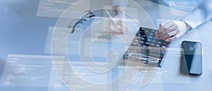 Mobile Application Development and Software Programming Visualization on Smartphone