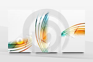 Mobile application interface background design