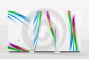 Mobile application interface background design