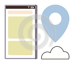 Mobile Application with Location Pin and Cloud for Navigation and Cloud-Based Data Solutions