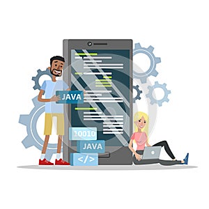 Mobile application programming