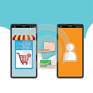 Mobile application for shopping, Online supermaket