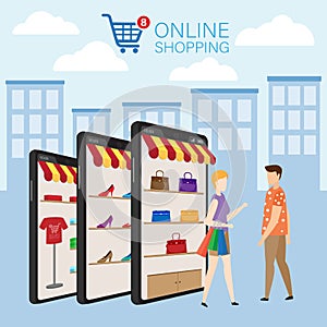 Mobile application for shopping, Online supermaket