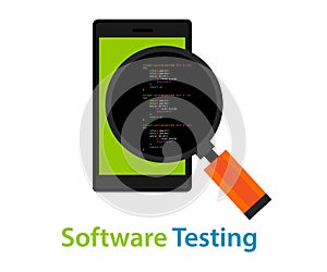 Mobile application software testing code inspection
