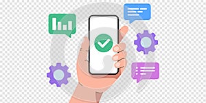 Mobile Application Success Features, app development concept