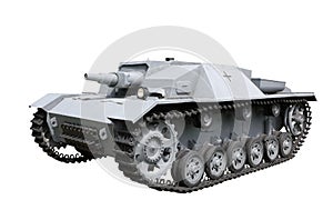 Mobile assault gun StuG III. Germany