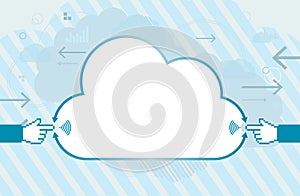 Mobile Cloud Connection with Copyspace